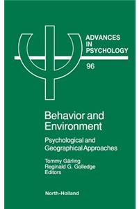 Behavior and Environment