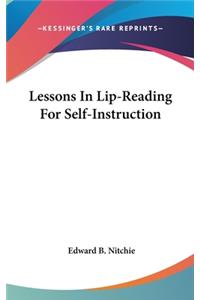 Lessons In Lip-Reading For Self-Instruction