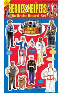 Heroes & Helpers Bulletin Board Set