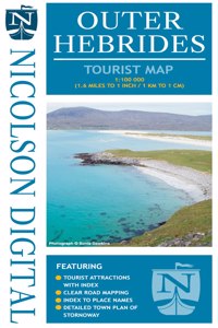 Nicolson Tourist Map Outer Hebrides