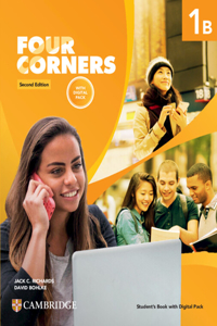 Four Corners Level 1b Student's Book with Digital Pack