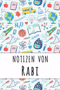 Notizen von Rabi