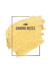 Gaming Notebook - Gaming Journal - Gaming Diary - Gift for Gamer