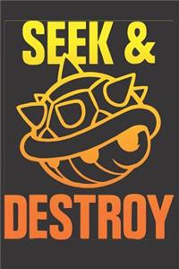 Notebook for Gamer Nerds and Geeks