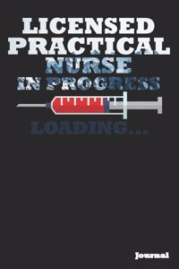 Licensed Practical Nurse in Progress Journal