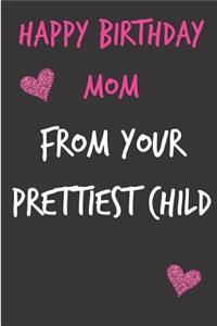 Happy Birthday Mom, from Your Prettiest Child