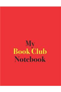 My Book Club Notebook