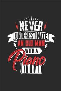Never Underestimate An Old Man With A Piano
