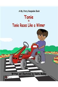 Tonie Races Like a Winner