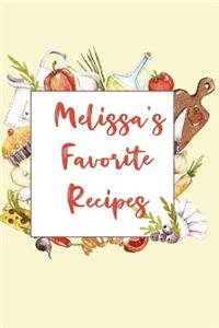 Melissa's Favorite Recipes