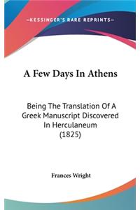 Few Days In Athens