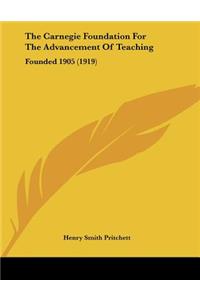 The Carnegie Foundation For The Advancement Of Teaching