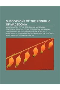 Subdivisions of the Republic of Macedonia