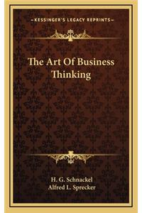 The Art of Business Thinking