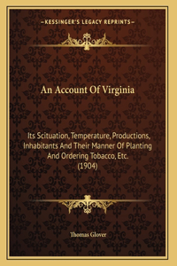 An Account Of Virginia