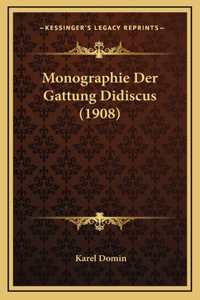 Monographie Der Gattung Didiscus (1908)