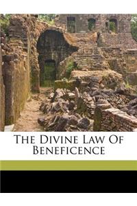 The Divine Law of Beneficence