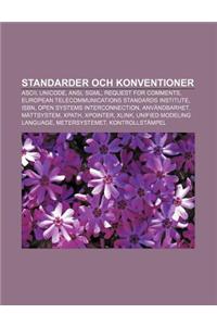Standarder Och Konventioner