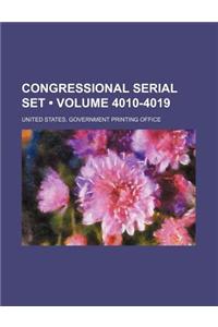 Congressional Serial Set (Volume 4010-4019)