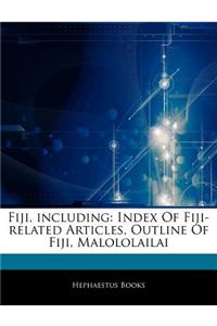 Articles on Fiji, Including