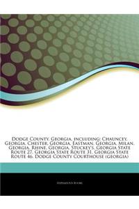 Articles on Dodge County, Georgia, Including