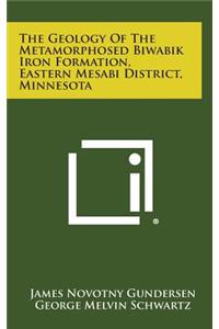 The Geology of the Metamorphosed Biwabik Iron Formation, Eastern Mesabi District, Minnesota