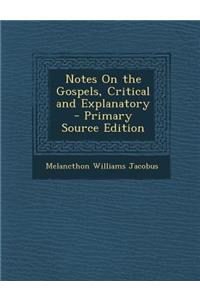 Notes on the Gospels, Critical and Explanatory