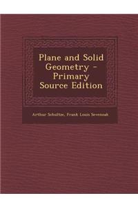 Plane and Solid Geometry