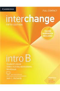 Interchange Intro B Full Contact with Online Self-Study and Online Workbook