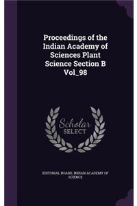 Proceedings of the Indian Academy of Sciences Plant Science Section B Vol_98