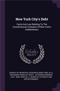 New York City's Debt