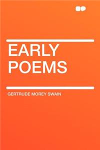 Early Poems