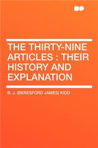 The Thirty-Nine Articles