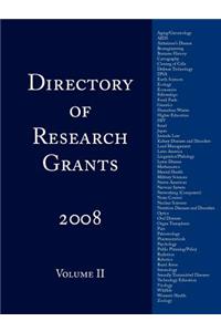 Directory of Research Grants 2008