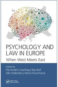 Psychology and Law in Europe