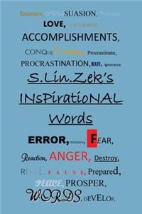 S.Lin.Zek's Inspirational Words: Book 2