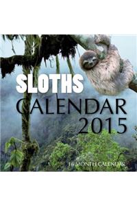 Sloths Calendar 2015
