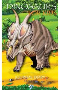 Dinosaurs For Kids Journal Diary (Notebook)