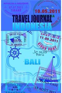 Travel journal Indonesia