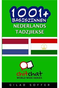 1001+ basiszinnen Nederlands - Tadzjiekse