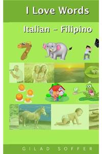 I Love Words Italian - Filipino