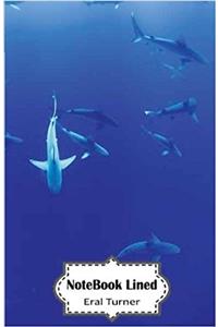Notebook Lined Shark