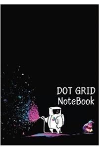 Spray Dot Grid Notebook