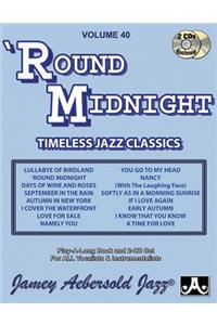 Jamey Aebersold Jazz -- Round Midnight, Vol 40