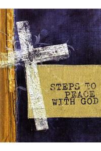 Steps to Peace W/God the Cross 25pack