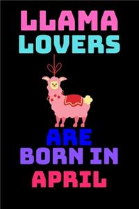 llama lovers are born in April