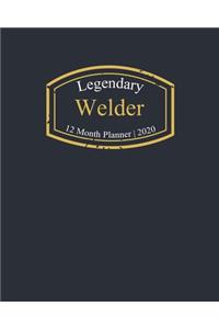 Legendary Welder, 12 Month Planner 2020