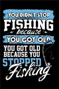 You Didn't Stop Fishing Because You Got Old