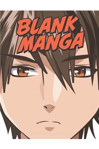Blank Manga Comic Notebook [8.5x11][150pages]
