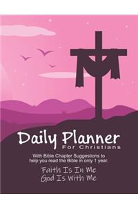 Daily Planner For Christians